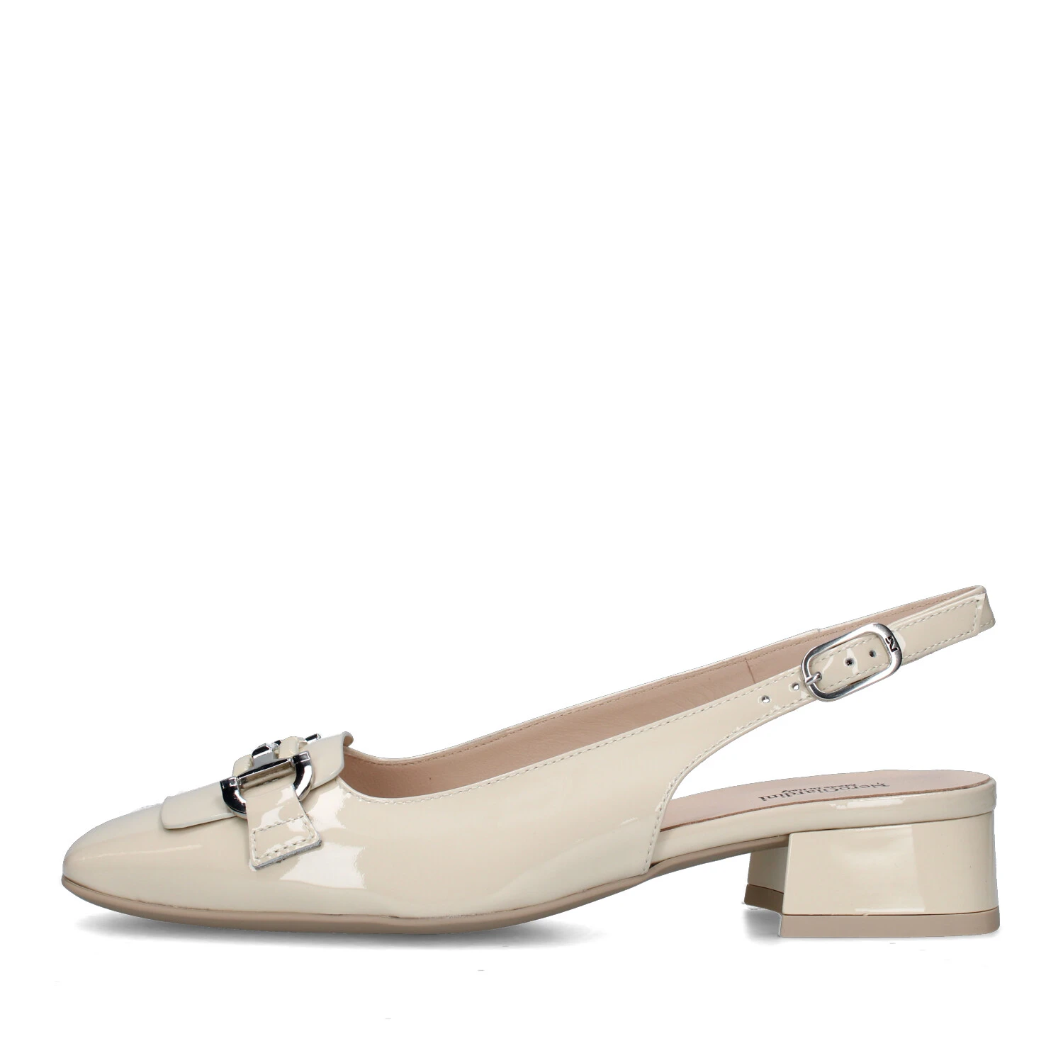 SLINGBACK E512331D CON MORSETTO DONNA BEIGE