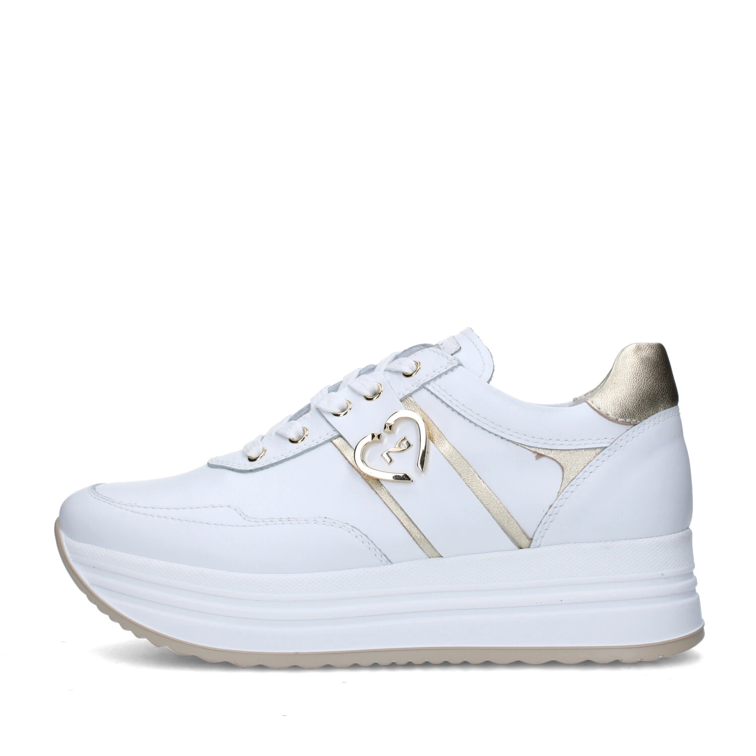 SNEAKERS PLATFORM E512910D DONNA BIANCO