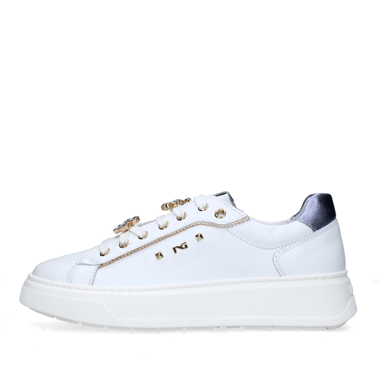 SNEAKERS BASSE E513060D DONNA BIANCO