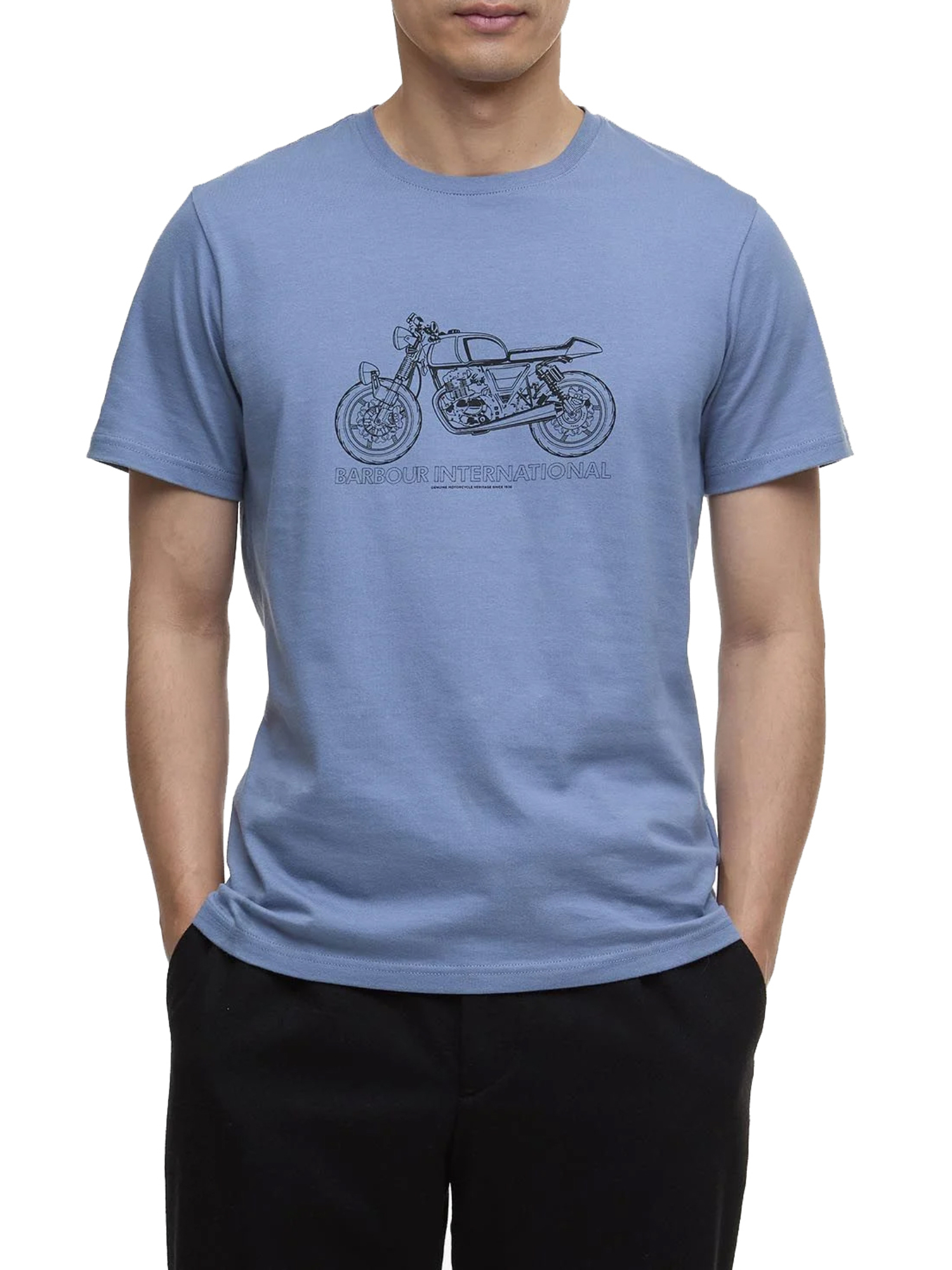 T-SHIRT MANICA CORTA VENTURE UOMO BLU