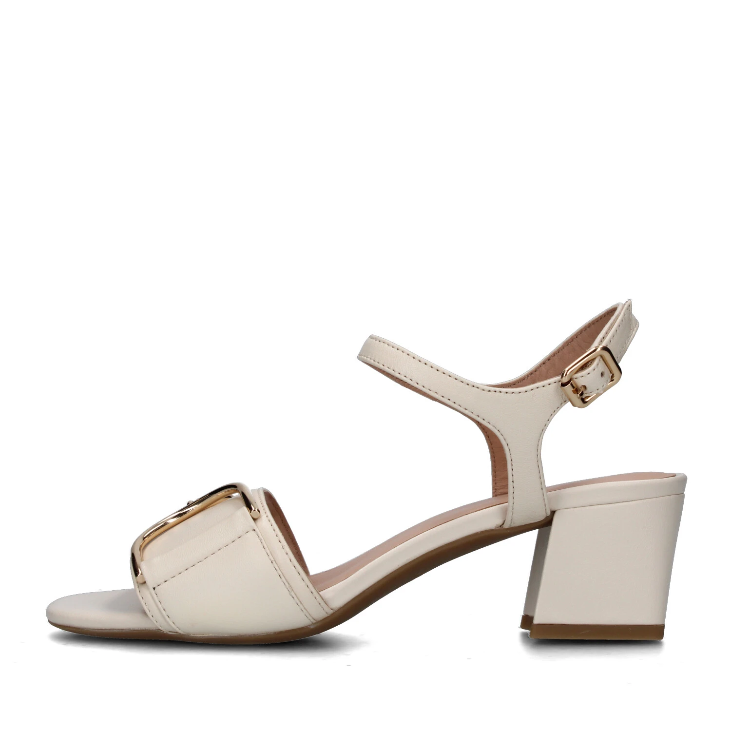 SANDALI TACCO ALTO D35RNB000TU NEW ERAKLIA DONNA BEIGE