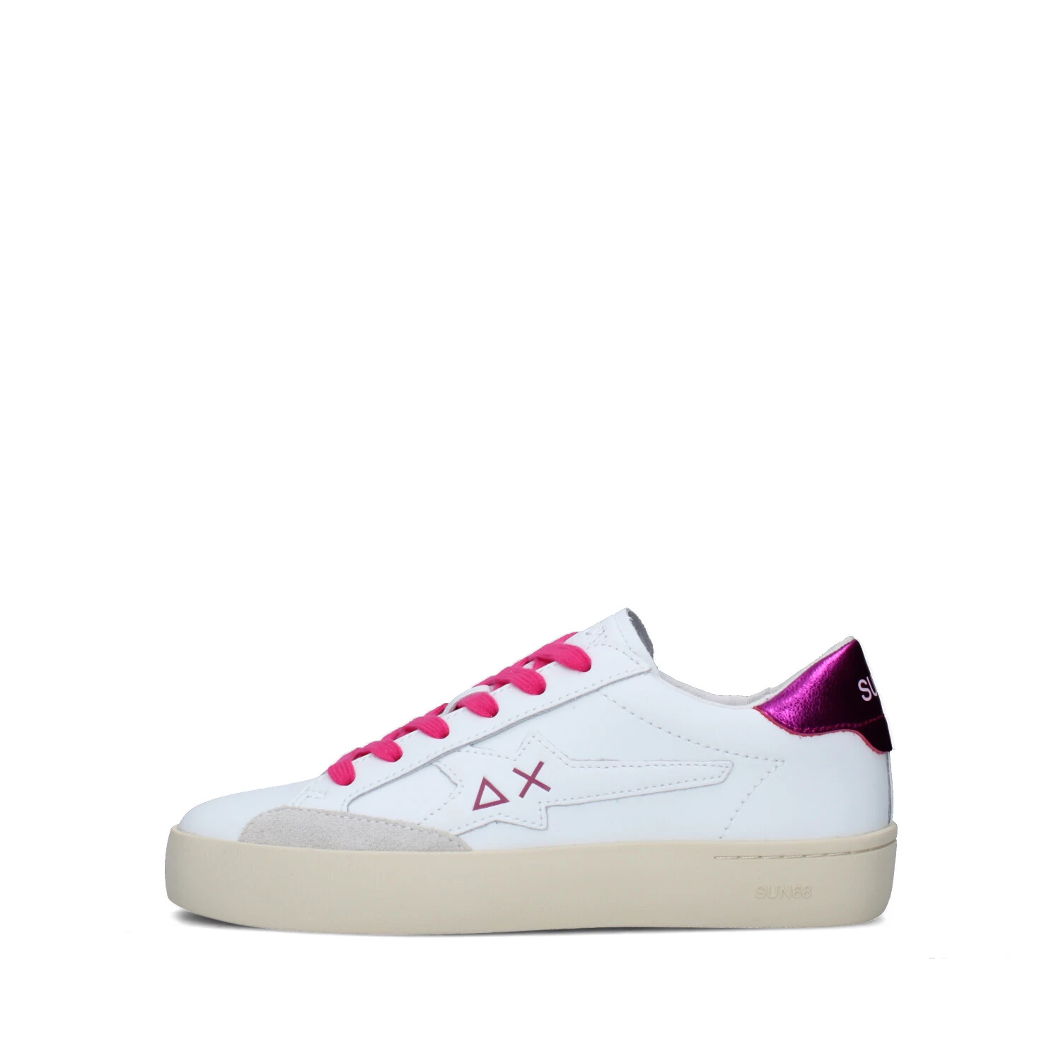 SNEAKERS BASSE Z35425T KATY BAMBINA BIANCO FUXIA