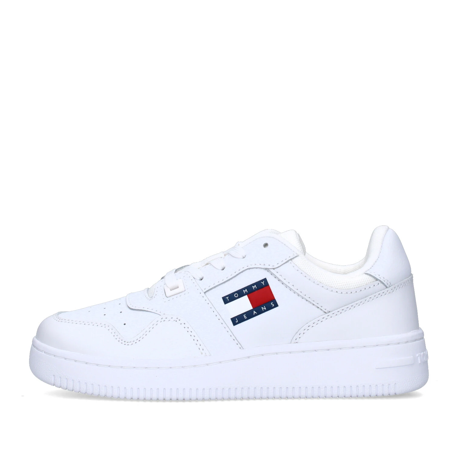 SNEAKERS BASSE TJW RETRO BASKET DONNA BIANCO