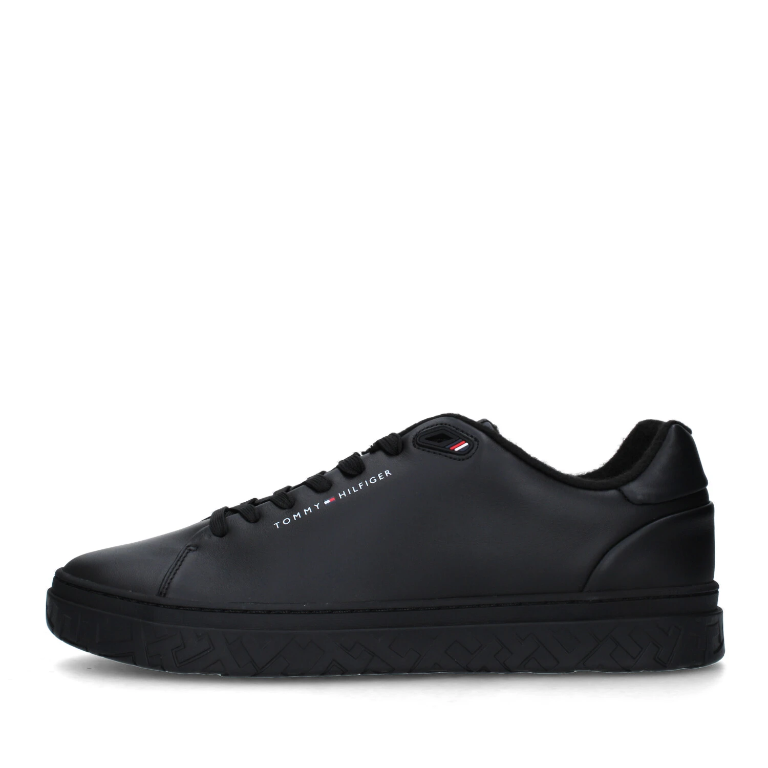 SNEAKERS BASSE COURT THICK CUPSOLE UOMO NERO