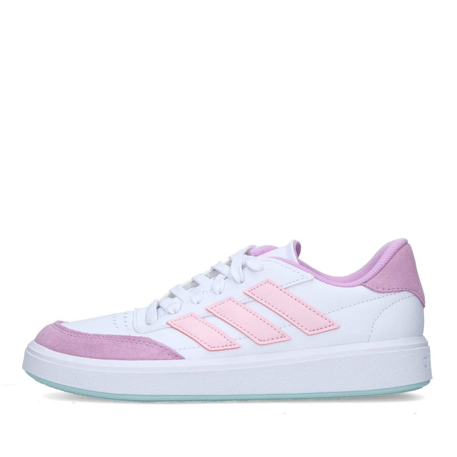 SNEAKERS BASSE COURTBLOCK DONNA BIANCO ROSA