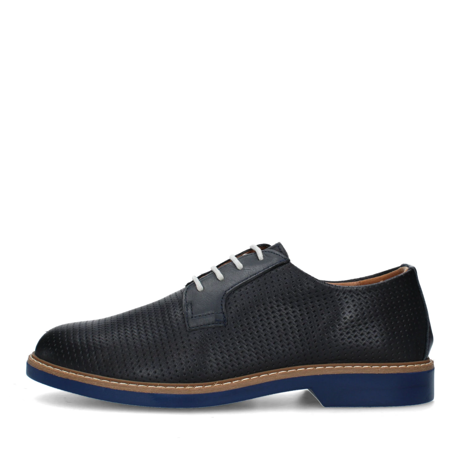 STRINGATE DERBY 7606111 UOMO BLU