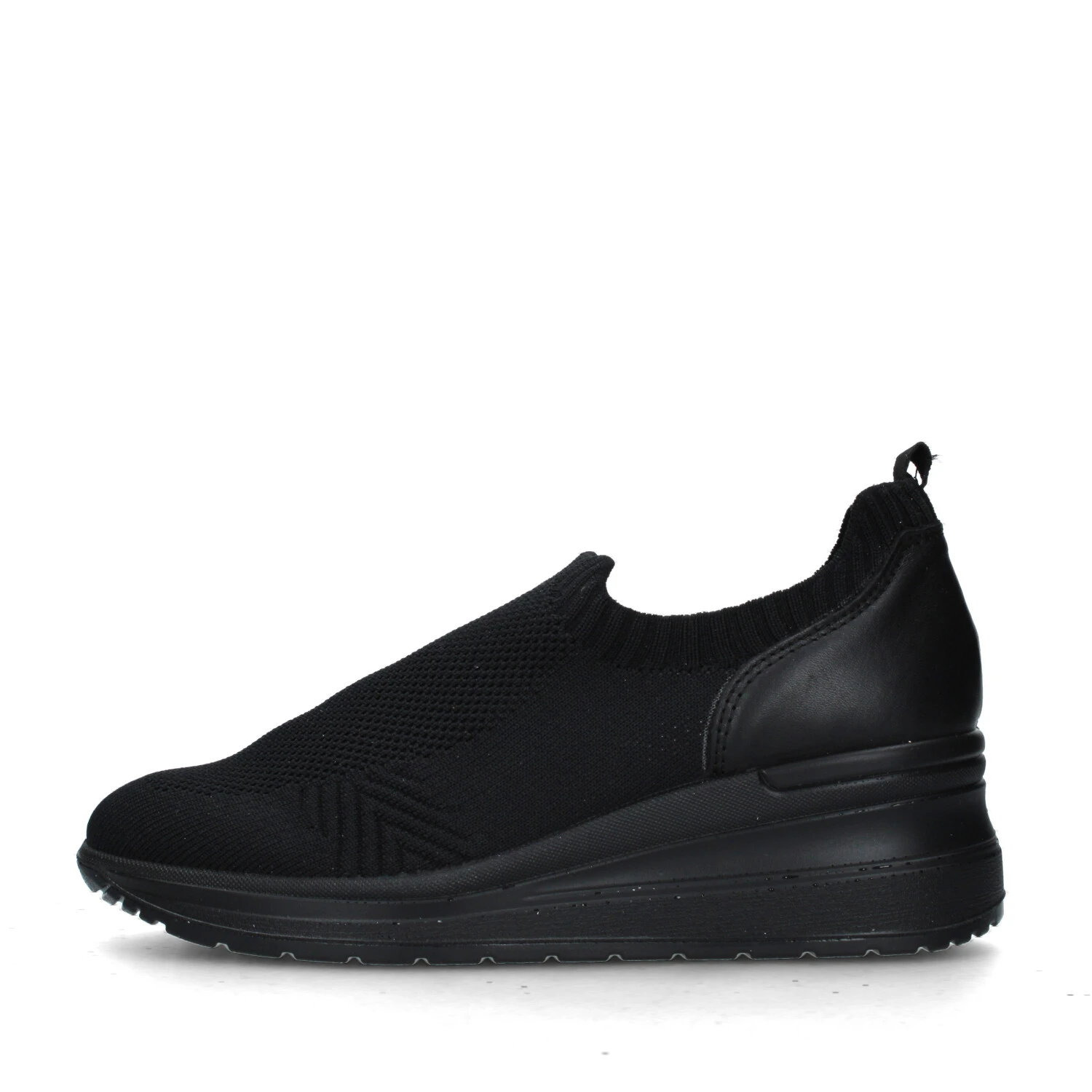 SNEAKERS SLIP ON 7761500 DONNA NERO