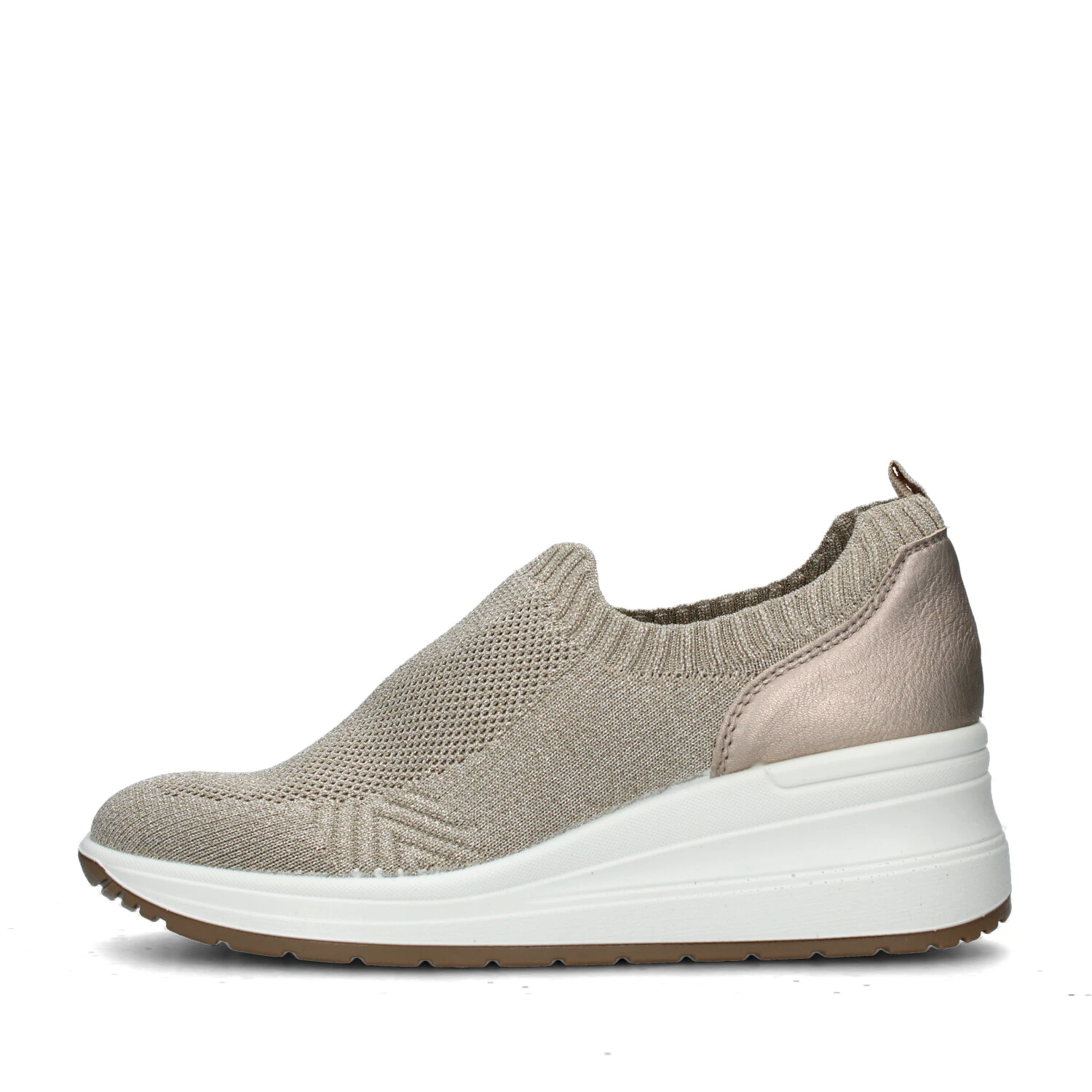 SNEAKERS SLIP ON 7761522 DONNA BEIGE