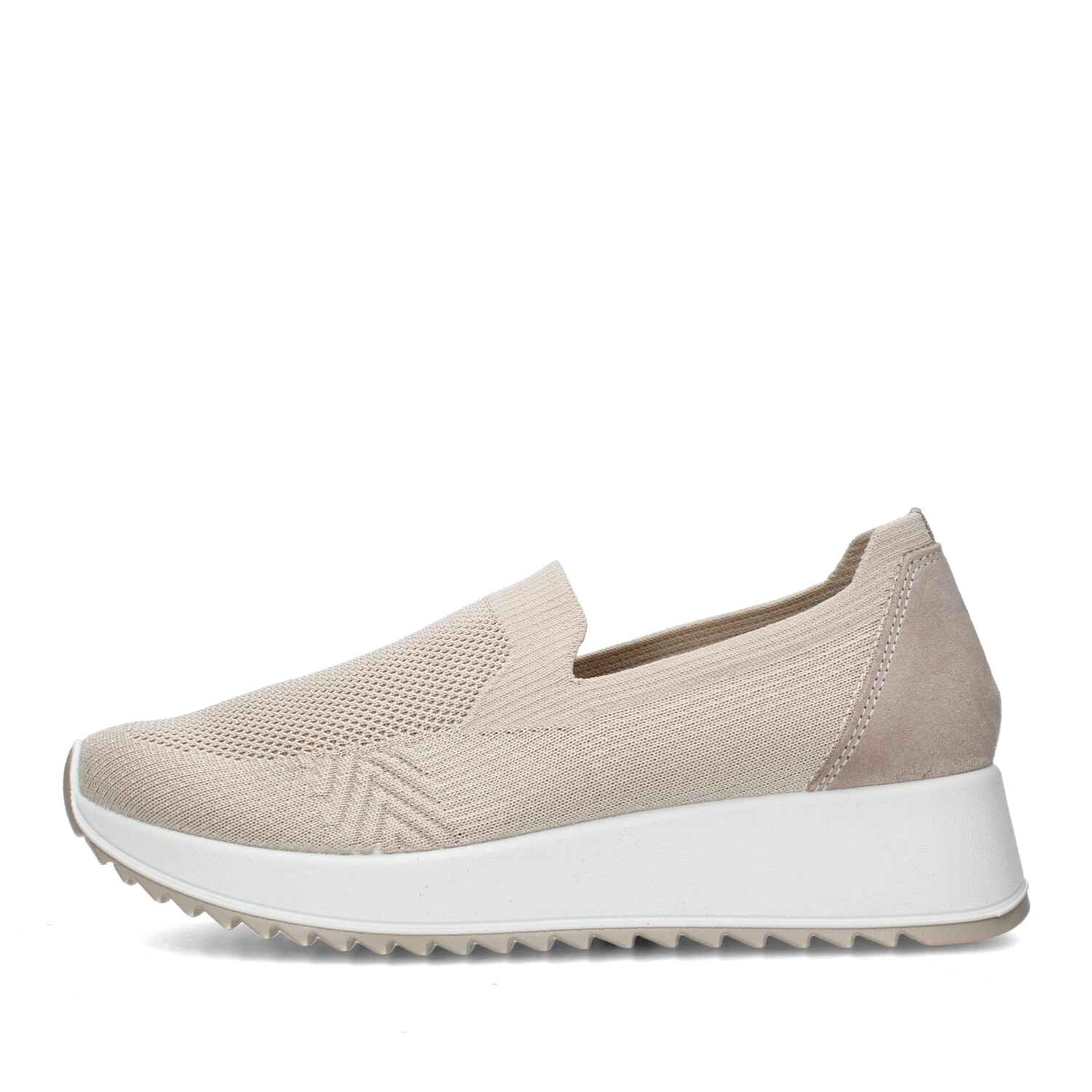 SNEAKERS SLIP ON 7771544 DONNA BEIGE