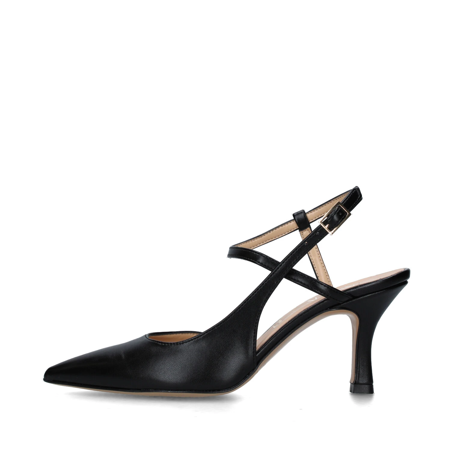 SLINGBACK 2164M051 DONNA NERO