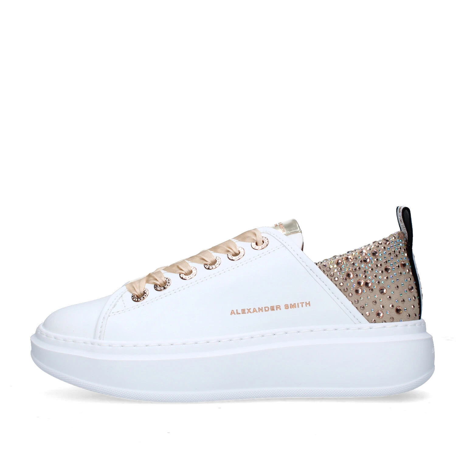 SNEAKERS PLATFORM WEMPLEY DONNA BIANCO BEIGE