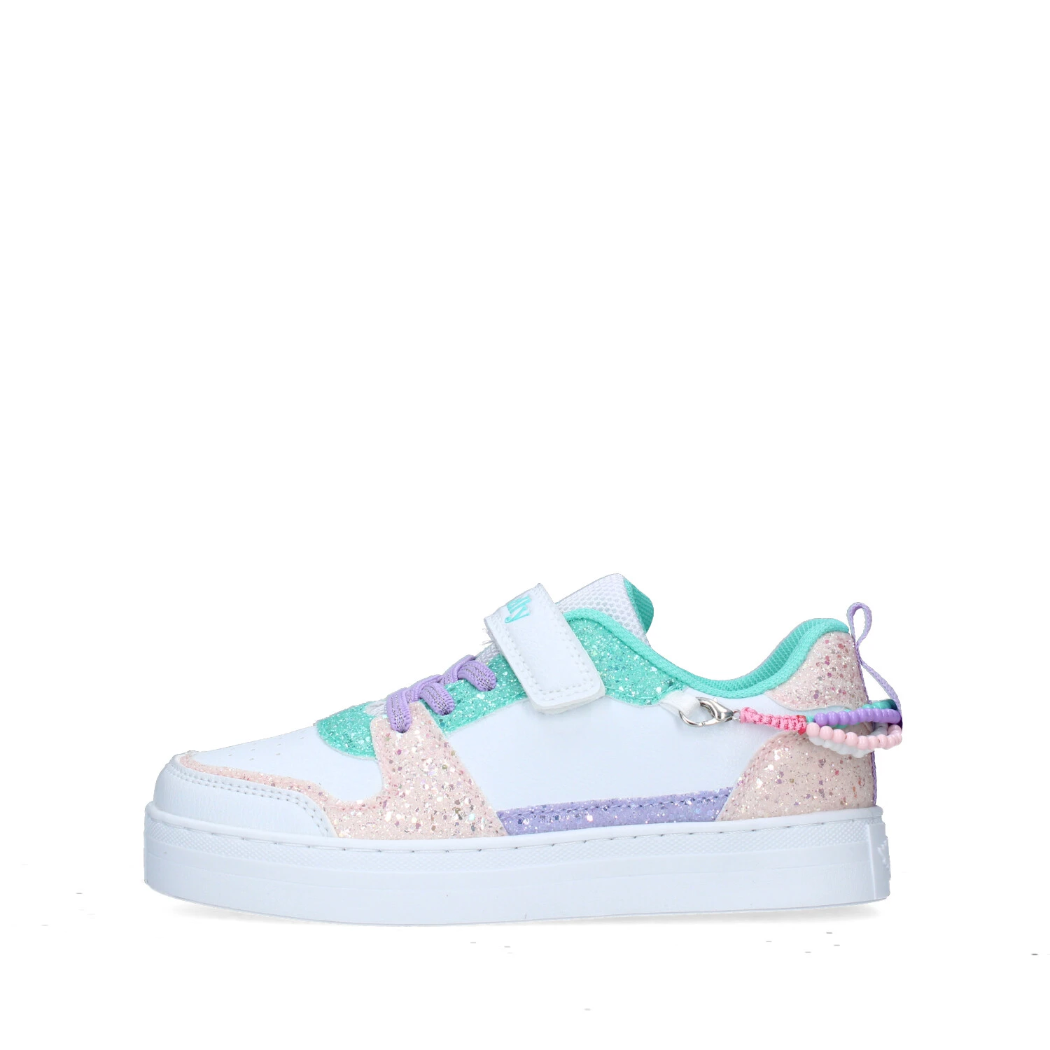 SNEAKERS BASSE LKAA4010A00 BAMBINA BIANCO VERDE