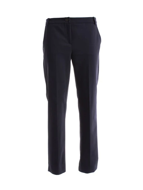 PANTALONI CHINO IN MISTO COTONE DONNA BLU