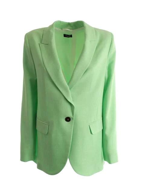 GIACCA BLAZER IN TELA DONNA VERDE