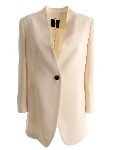 GIACCA BLAZER ART. 365 MONOPETTO DONNA BIANCO