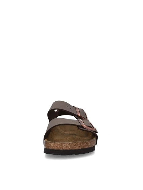 SANDALI BASSI MILANO UNISEX MARRONE