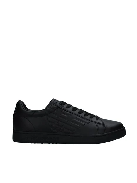 SNEAKERS BASSE ACTION LOGO EA7 UOMO NERO