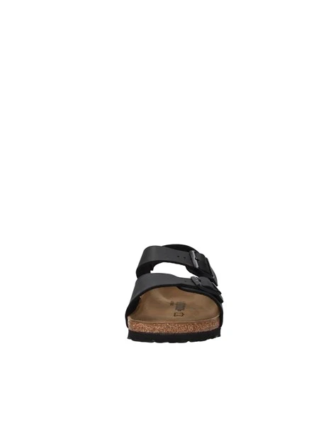 SANDALI BASSI YORK BIRKO FLOR UNISEX BAMBINO NERO