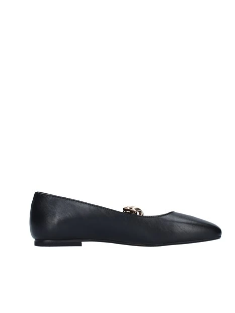 BALLERINE CON CATENA DONNA NERO