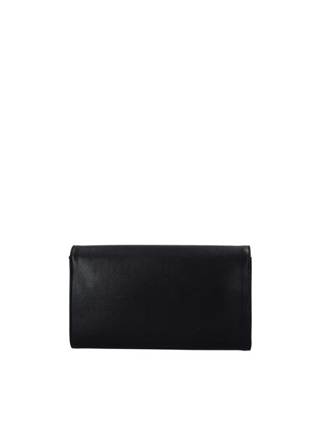 POCHETTE DIVINA CON LOGO DONNA NERO GOLD