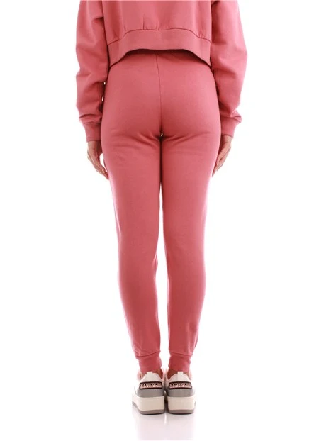 PANTALONI JOGGERS CON ELASTICO IN VITA DONNA ROSA