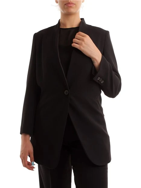 GIACCA BLAZER ART. 365 MONOPETTO DONNA NERO