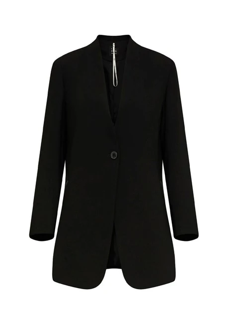 GIACCA BLAZER ART. 365 MONOPETTO DONNA NERO