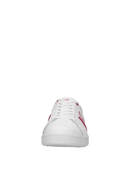 SNEAKERS BASSE ACTION CON INSERTI ROSA UOMO BIANCO