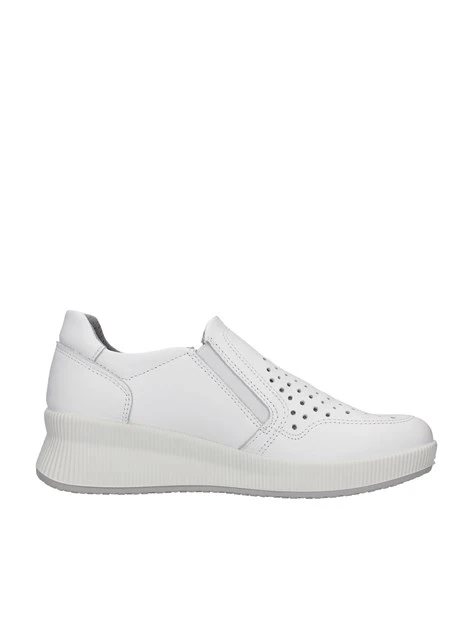 SNEAKERS SLIP ON TRAFORATE DONNA BIANCO