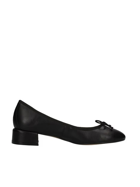 BALLERINE CON TACCO DONNA NERO