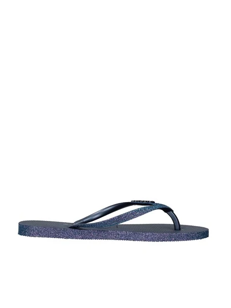 SANDALI MARE SPARKLE CON GLITTER DONNA BLU