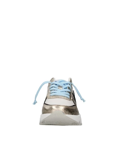 SNEAKERS PLATFORM LUNA LAMINATE DONNA BIANCO