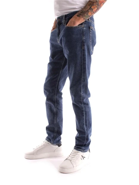 JEANS SLIM FIT IN DENIM UOMO BLU