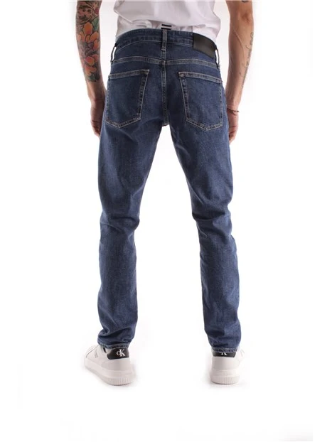 JEANS SLIM FIT IN DENIM UOMO BLU