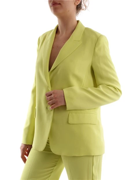 GIACCA BLAZER A LINEA DRITTA DONNA VERDE