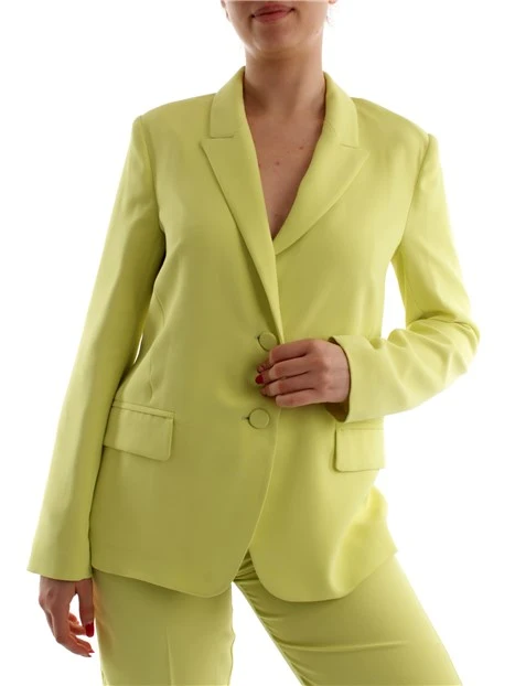 GIACCA BLAZER A LINEA DRITTA DONNA VERDE