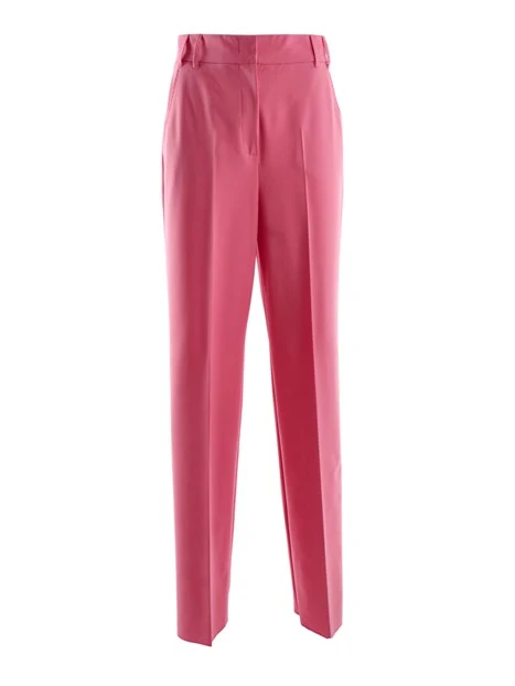 PANTALONI PALAZZO LINEA DRITTA DONNA ROSA