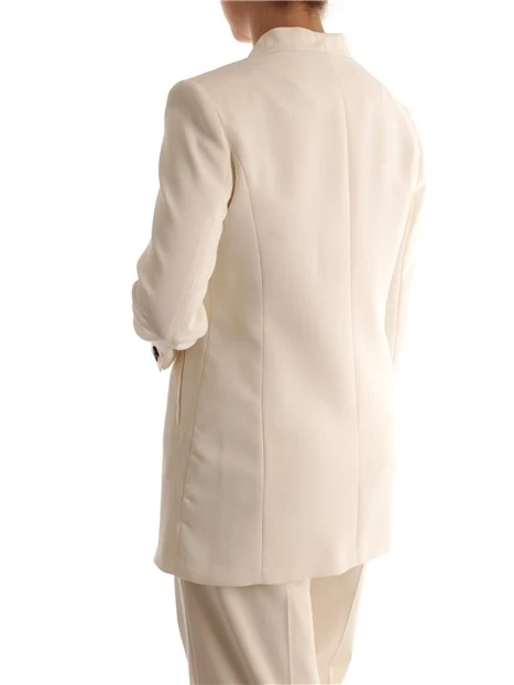 GIACCA BLAZER ART. 365 MONOPETTO DONNA BIANCO