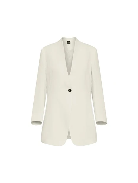 GIACCA BLAZER ART. 365 MONOPETTO DONNA BIANCO