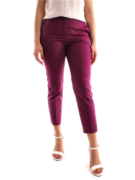 PANTALONI CROPPED CON NAPPINE DONNA VIOLA