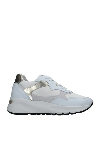 SNEAKERS CON LOGO ROTONDO DONNA BIANCO