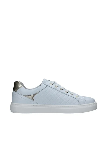 SNEAKERS CON INSERTO INTRECCIATO DONNA BIANCO