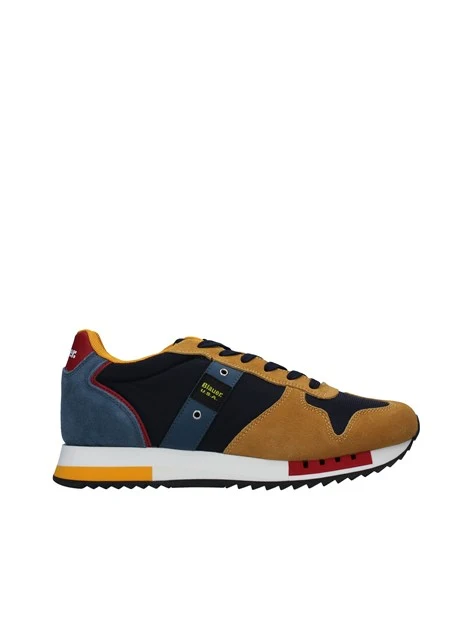 SNEAKERS BASSE SCAMOSCIATE QUEENS UOMO GIALLO