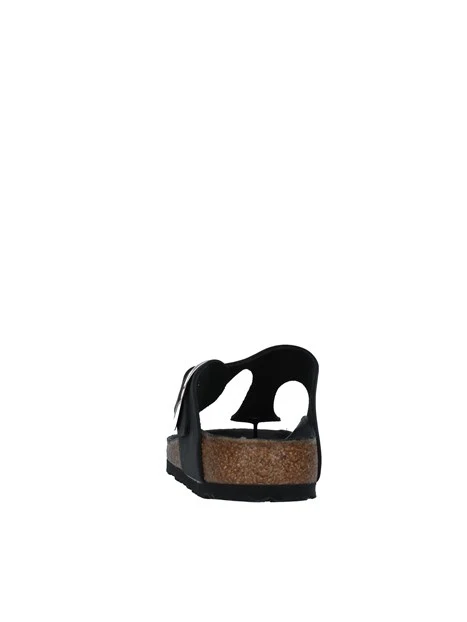 CIABATTE GIZEH BIG BUCKLE DONNA NERO