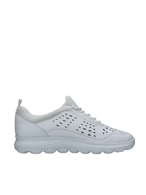 SNEAKERS BASSE TRAFORATE SPHERICA DONNA BIANCO