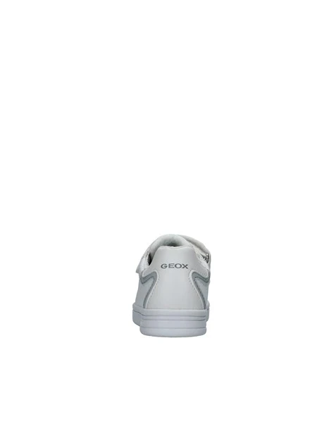 SNEAKERS BASSE DJROCK TRAFORATE BAMBINO BIANCO