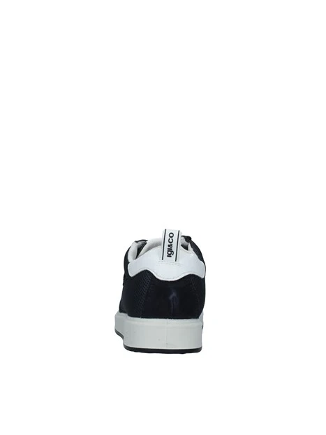 SNEAKERS BASSE CON ELASTICI UOMO BLU