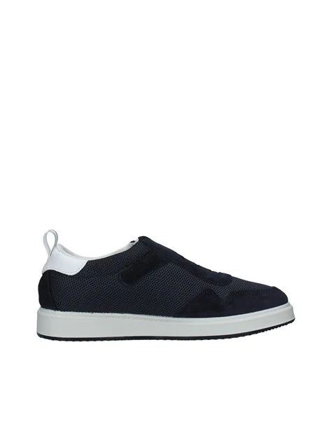 SNEAKERS BASSE CON ELASTICI UOMO BLU