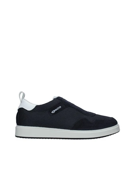 SNEAKERS BASSE CON ELASTICI UOMO BLU