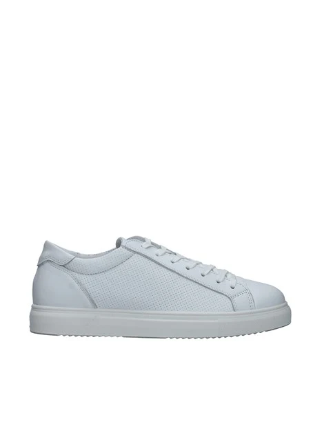 SNEAKERS BASSE TRAFORATE UOMO BIANCO